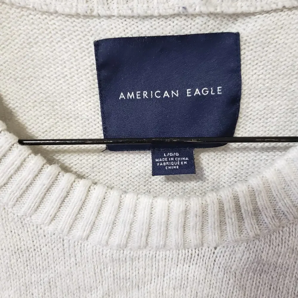 Mens American Eagle Sweater large Artic